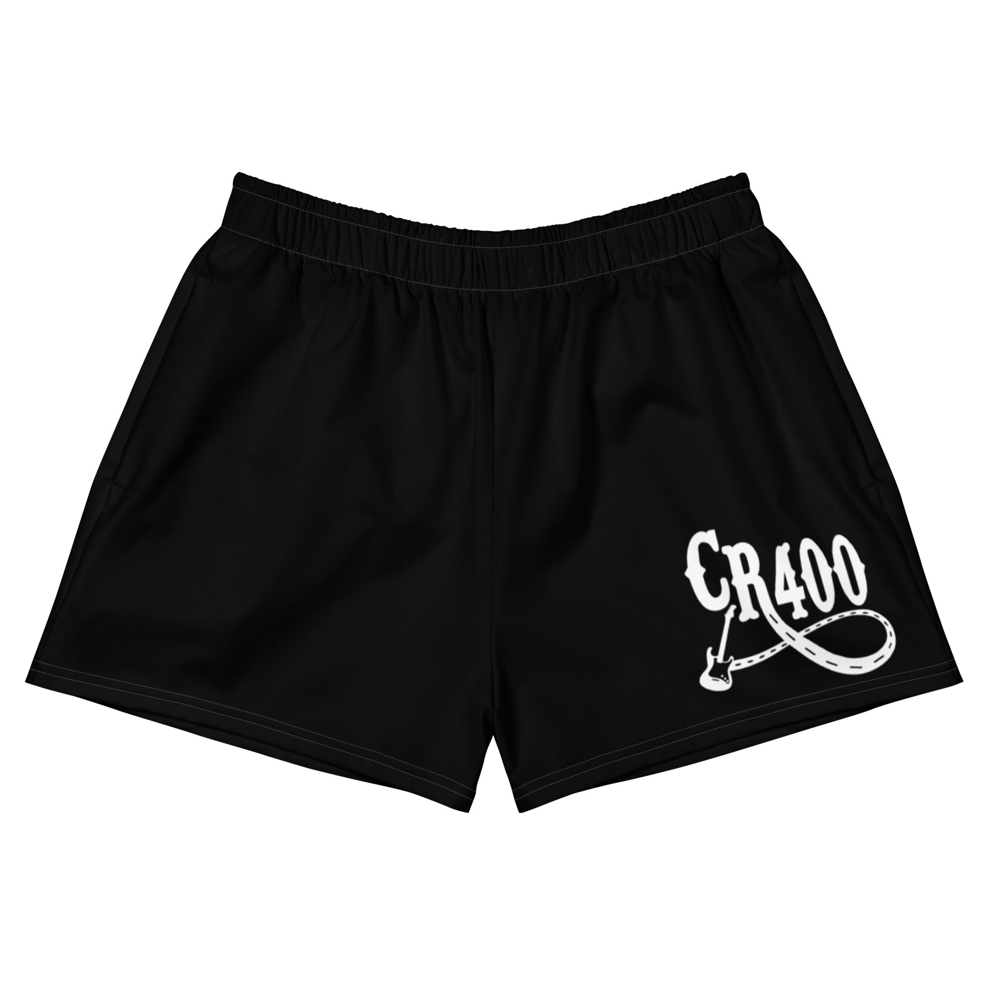 Classic Logo Women's Black Athletic Short Shorts – Strong and Humble Apparel